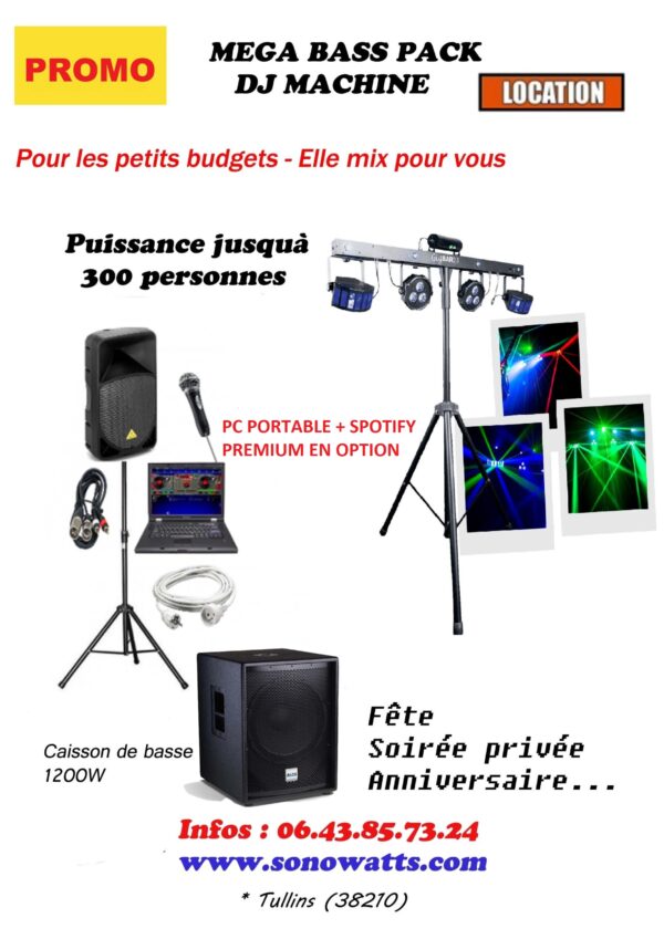 Bass Pack DJ Machine