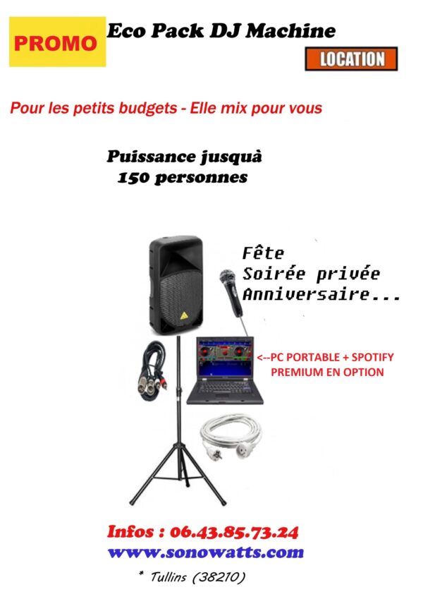 ECO Pack DJ Machine