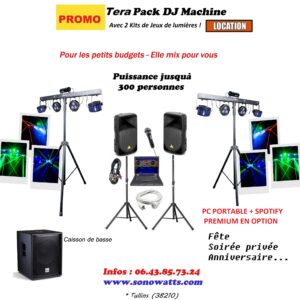 Tera Pack DJ Machine