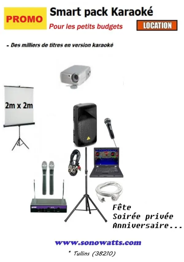 Smart pack karaoké