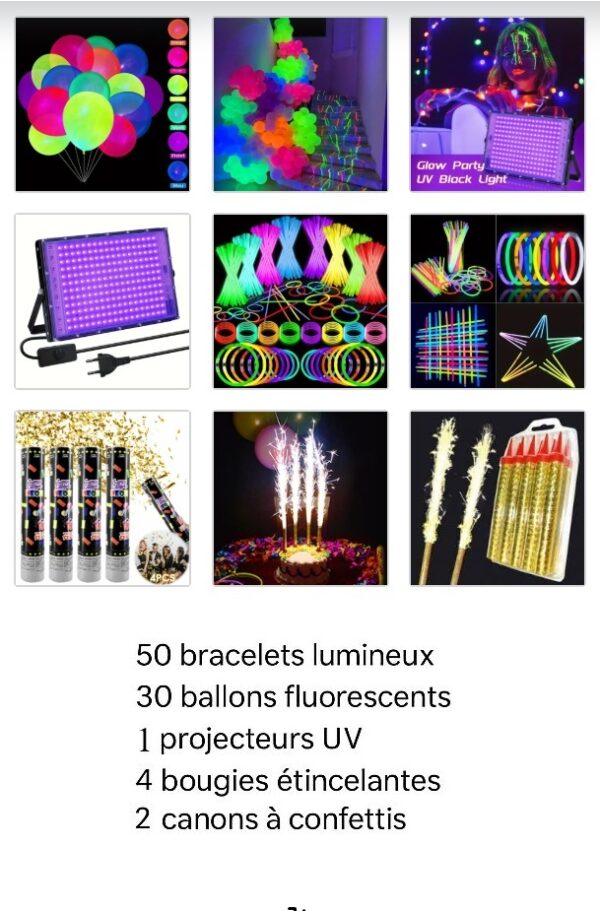 Pack XL – Ambiance garantie (Accessoires de fête)