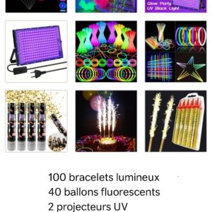 Pack XXL – Effet festival (Accessoires de fête)