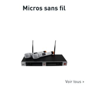 Micros sans fils