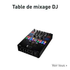 Table de mixage