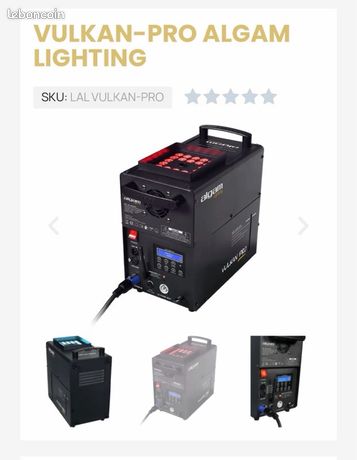 Machine à fumée vulkan pro