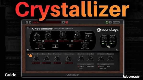 Soundtoys Crystallizer, Plugin synthétiseur d&rsquo;écho granulaire,